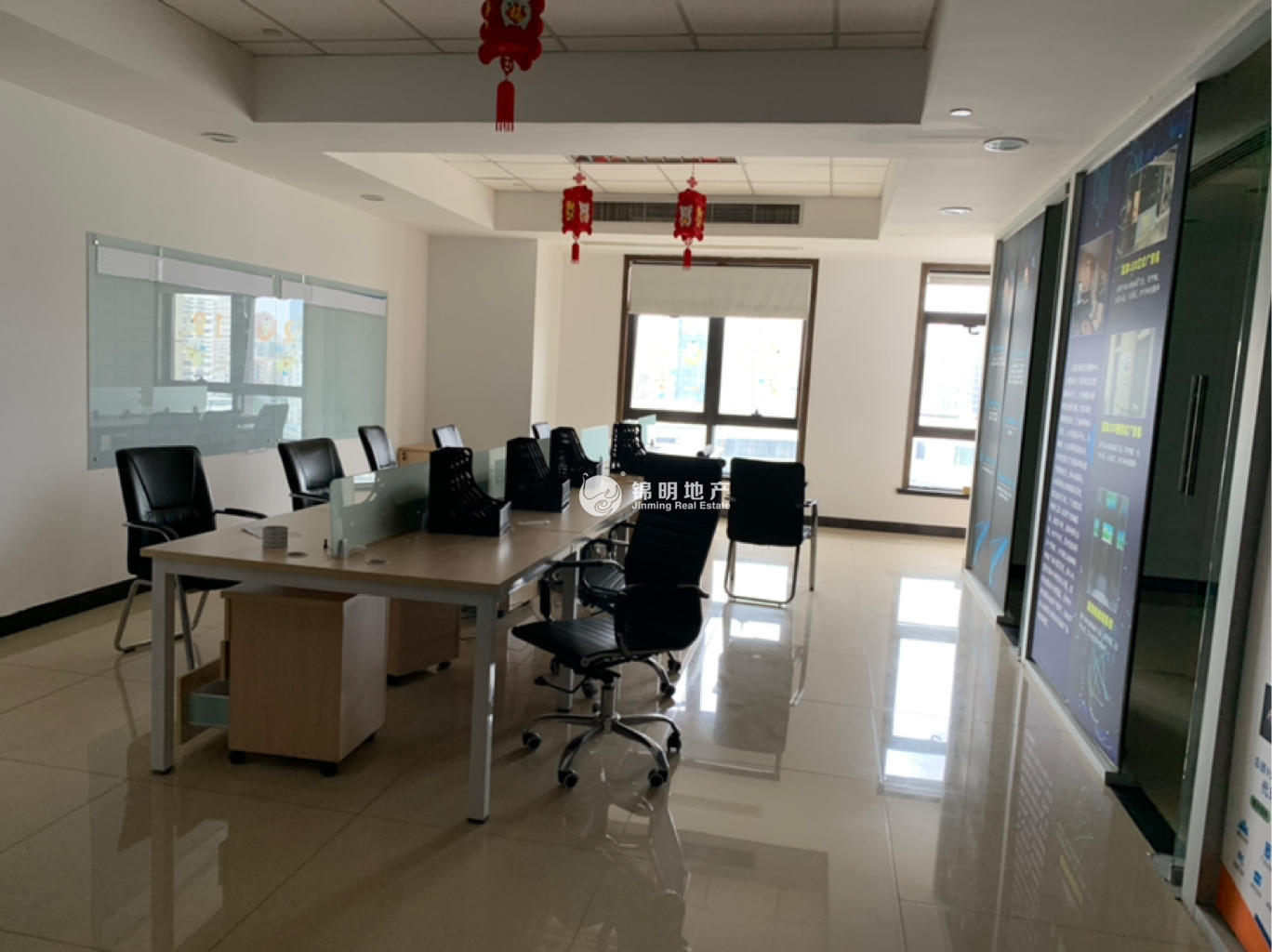 长寿路财富时代大厦97平米写字楼出租