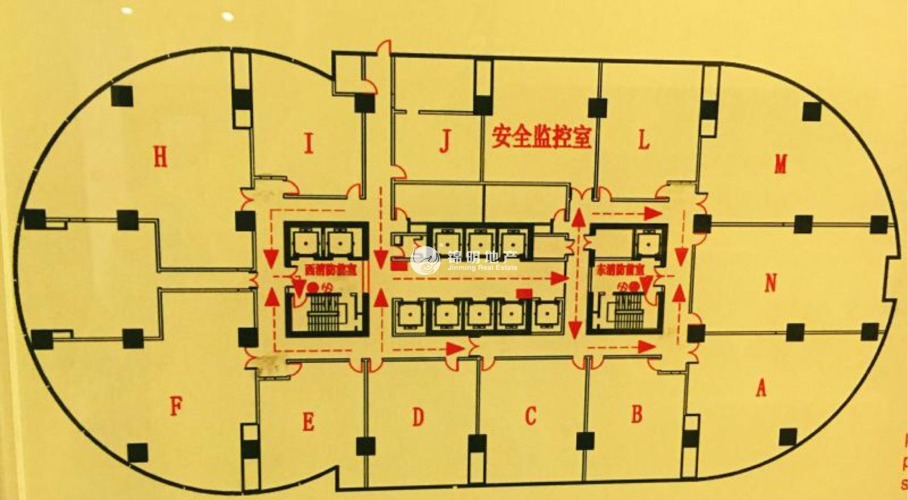 万体馆飞洲国际广场204平米写字楼出租