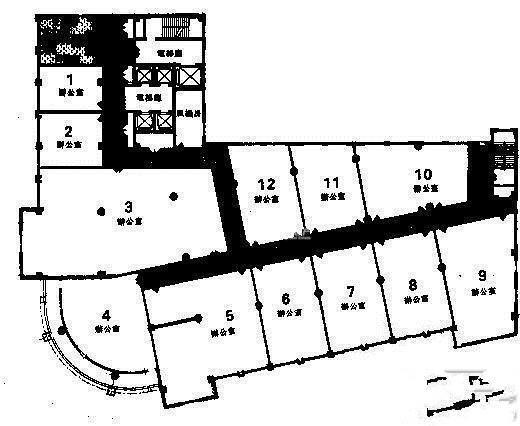 淮海中路永新大厦125平米写字楼出租