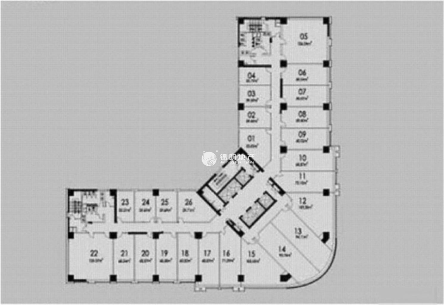 万体馆永升大厦140平米写字楼出租