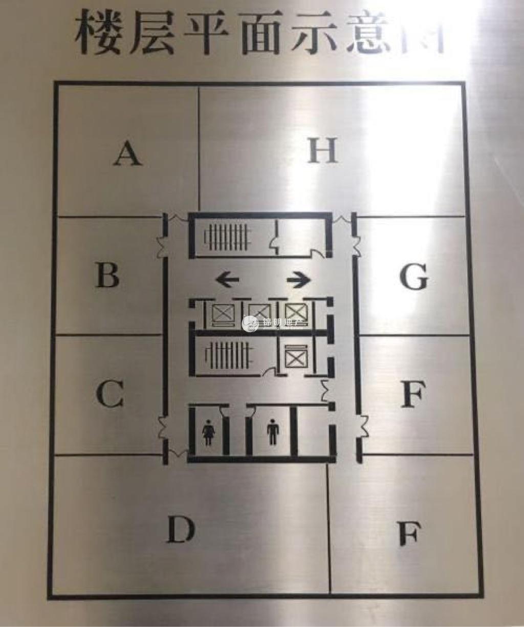 万体馆景鸿大厦230平米写字楼出租