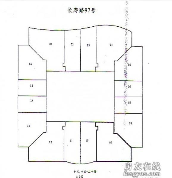 长寿路世纪商务大厦133平米写字楼出租