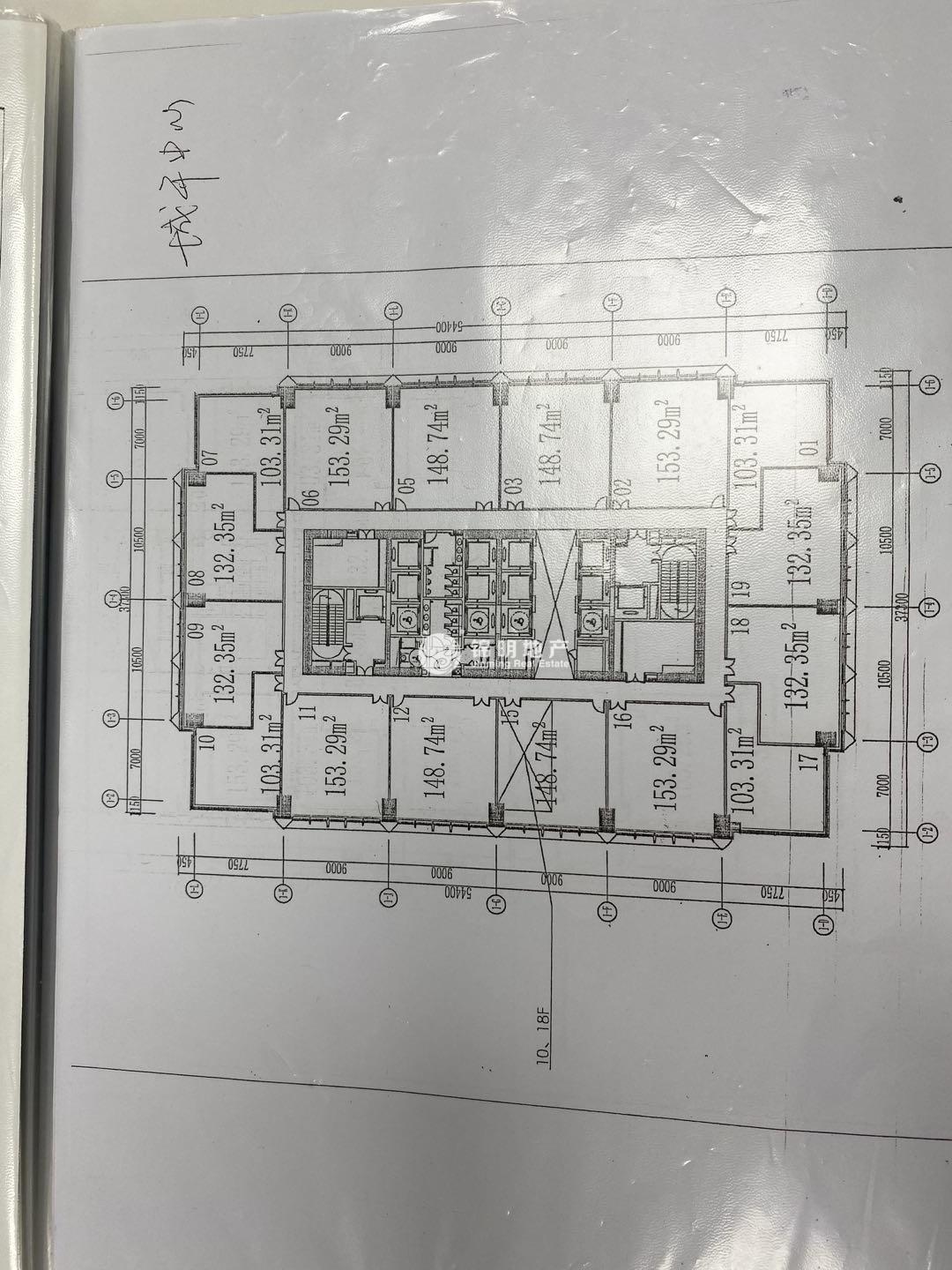 古美中庚环球创意中心266平米写字楼出租