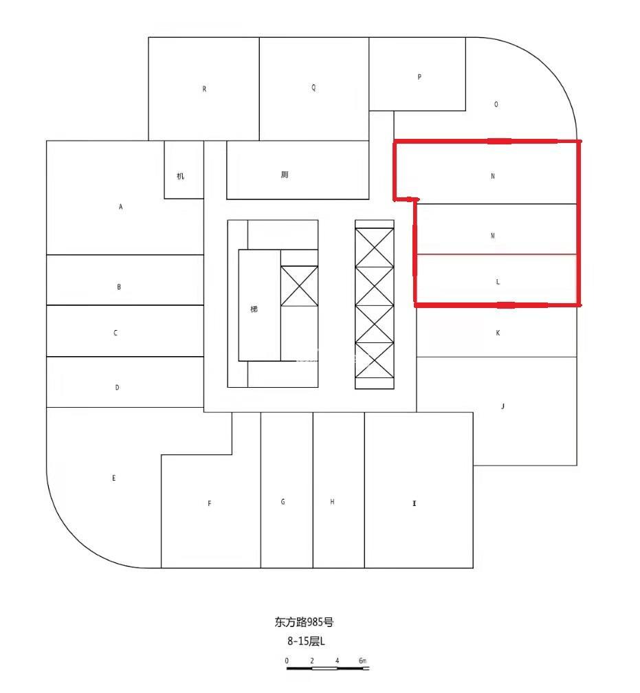 潍坊一百杉杉大厦321平米写字楼出租