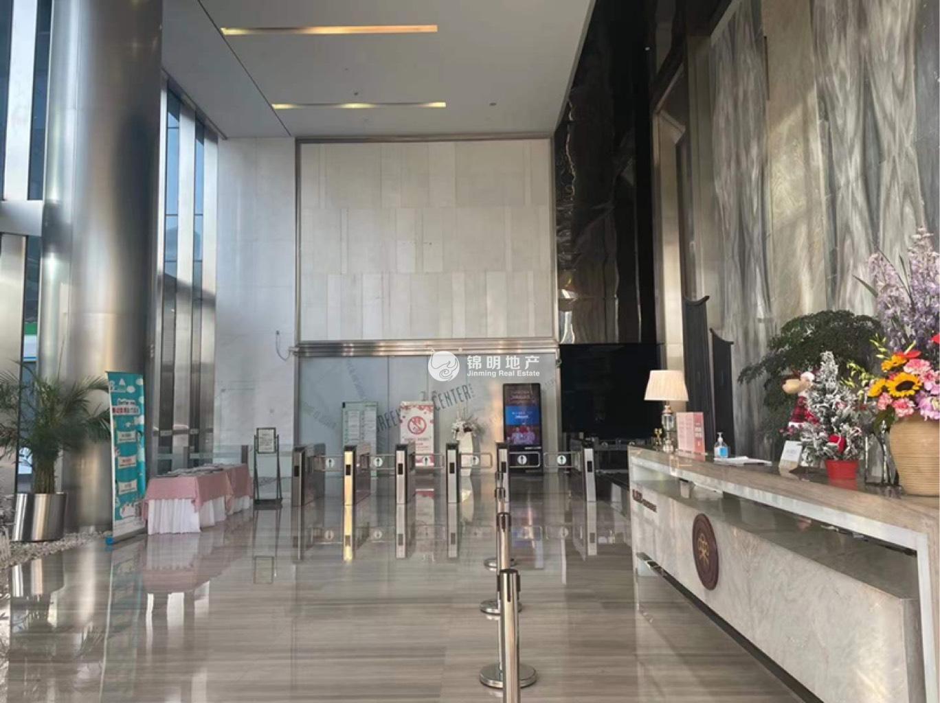 龙华上海绿地中心一期266平米写字楼出租