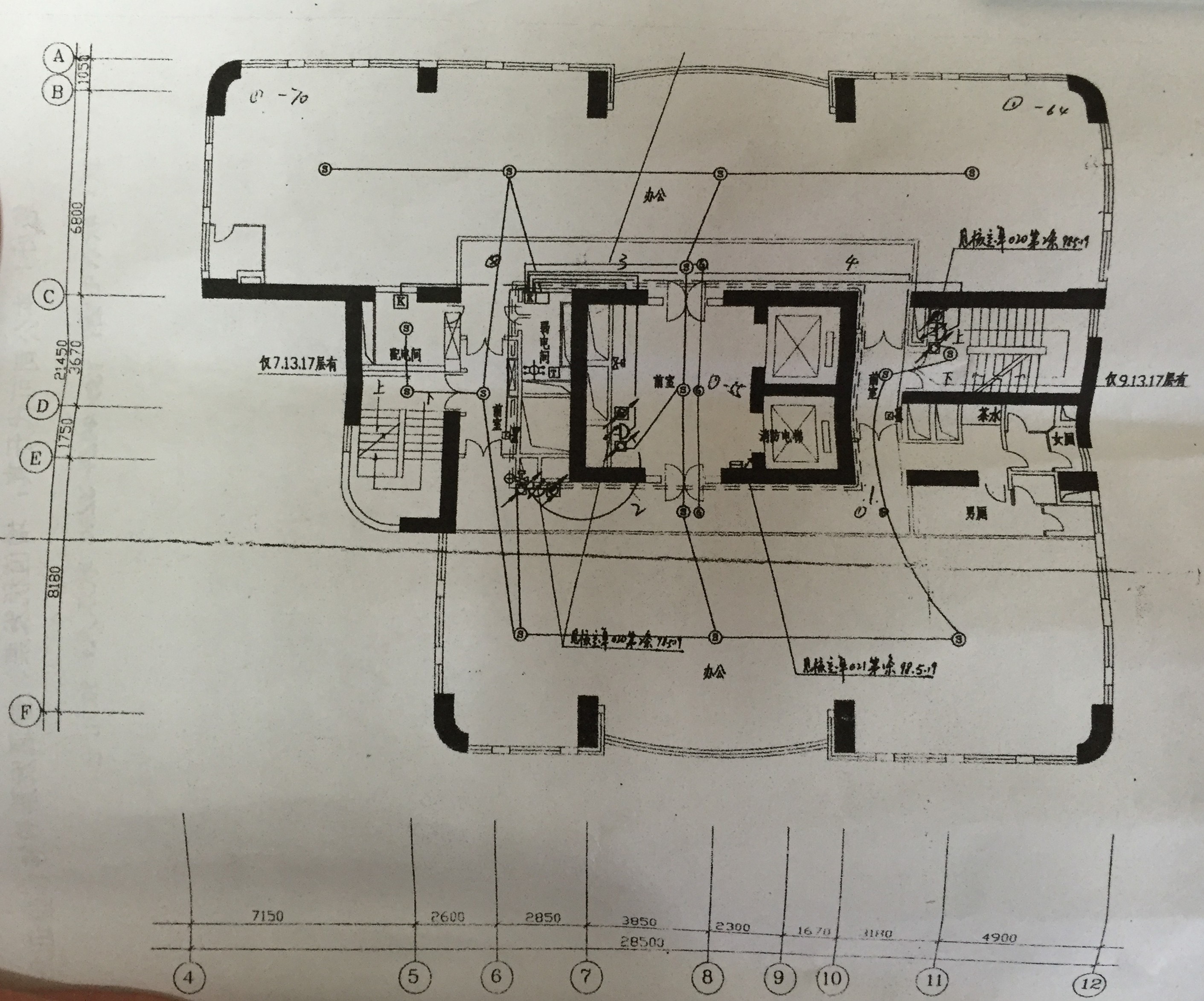 淮海中路茂名大厦154平米写字楼出租