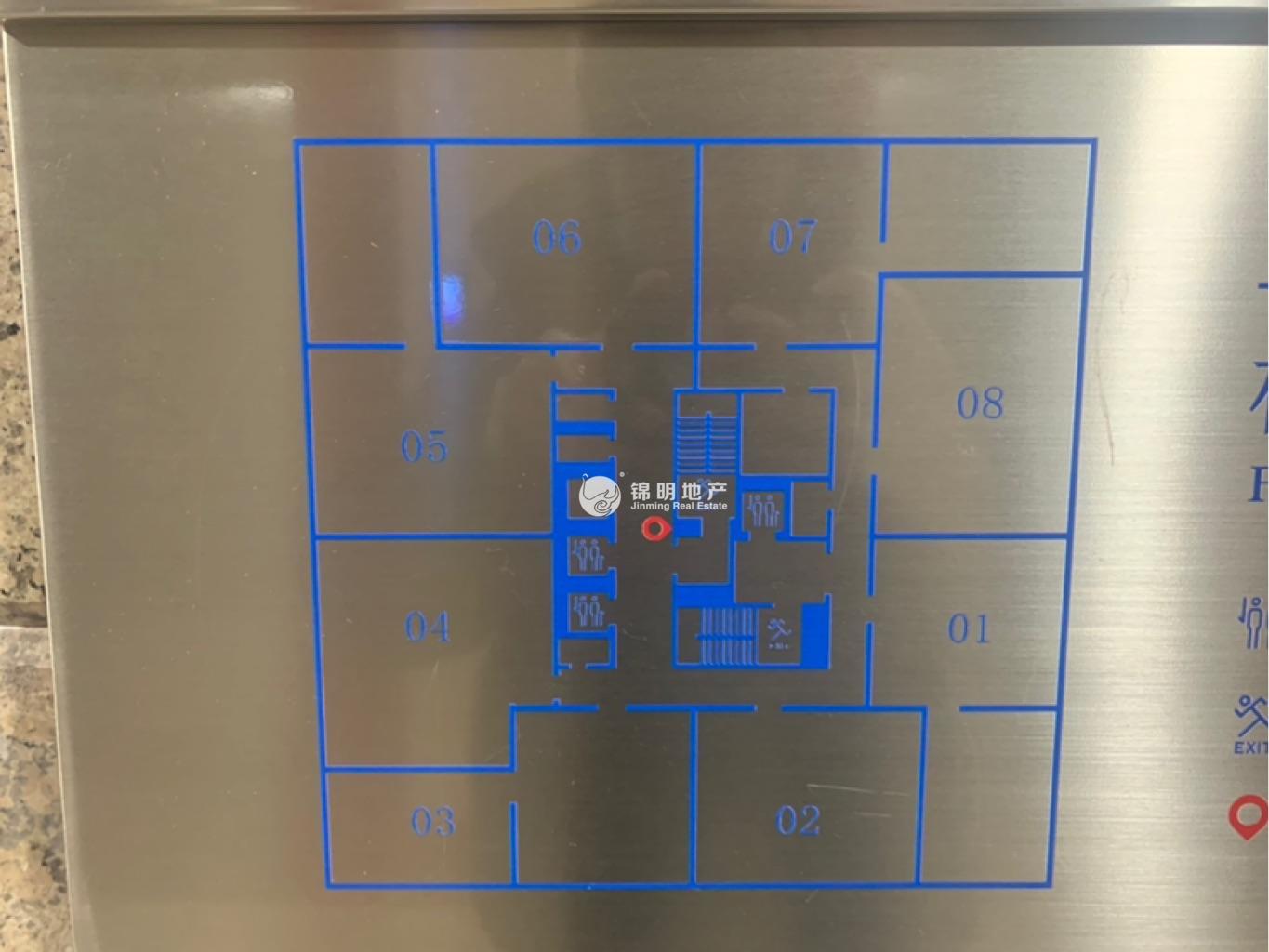 徐家汇汇银广场132平米写字楼出租