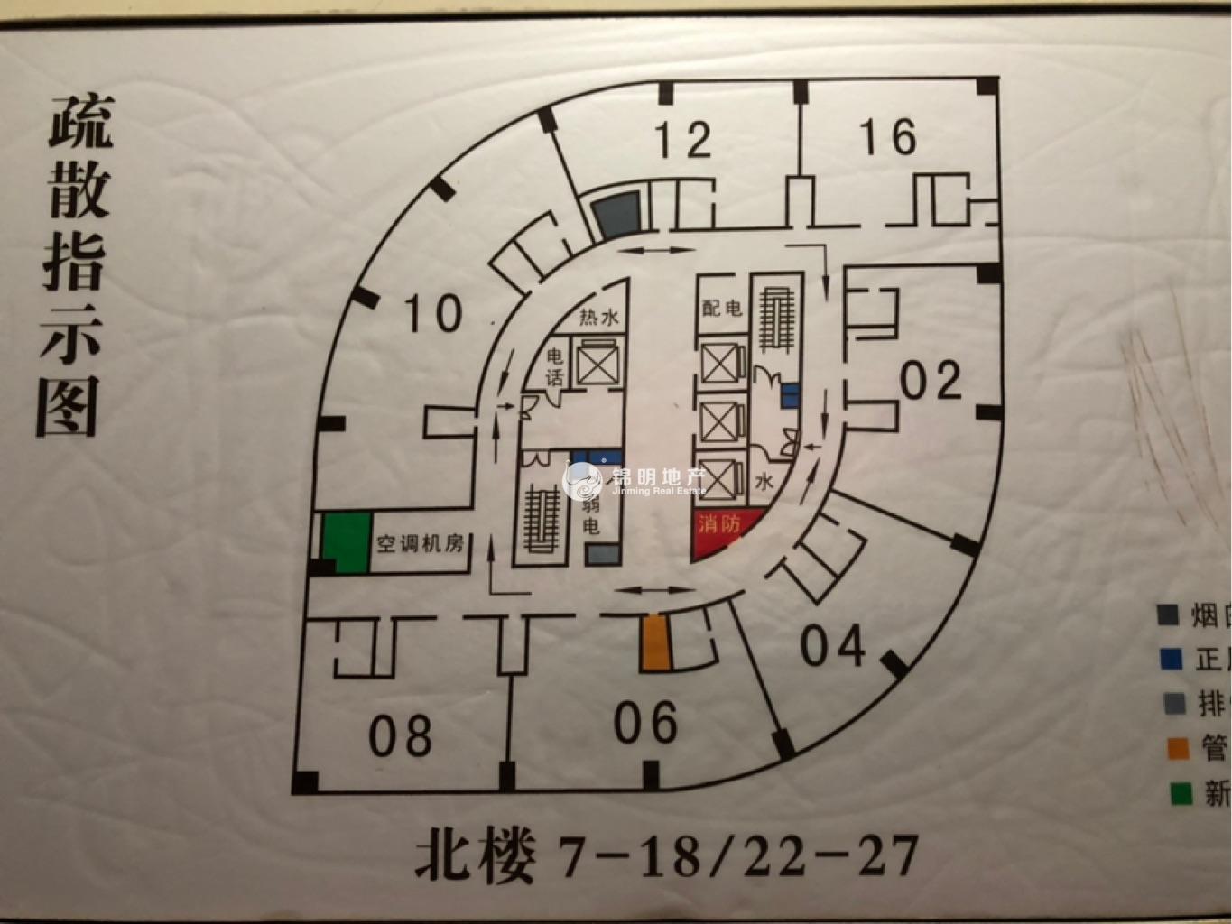 四川北路福德广场115平米写字楼出租