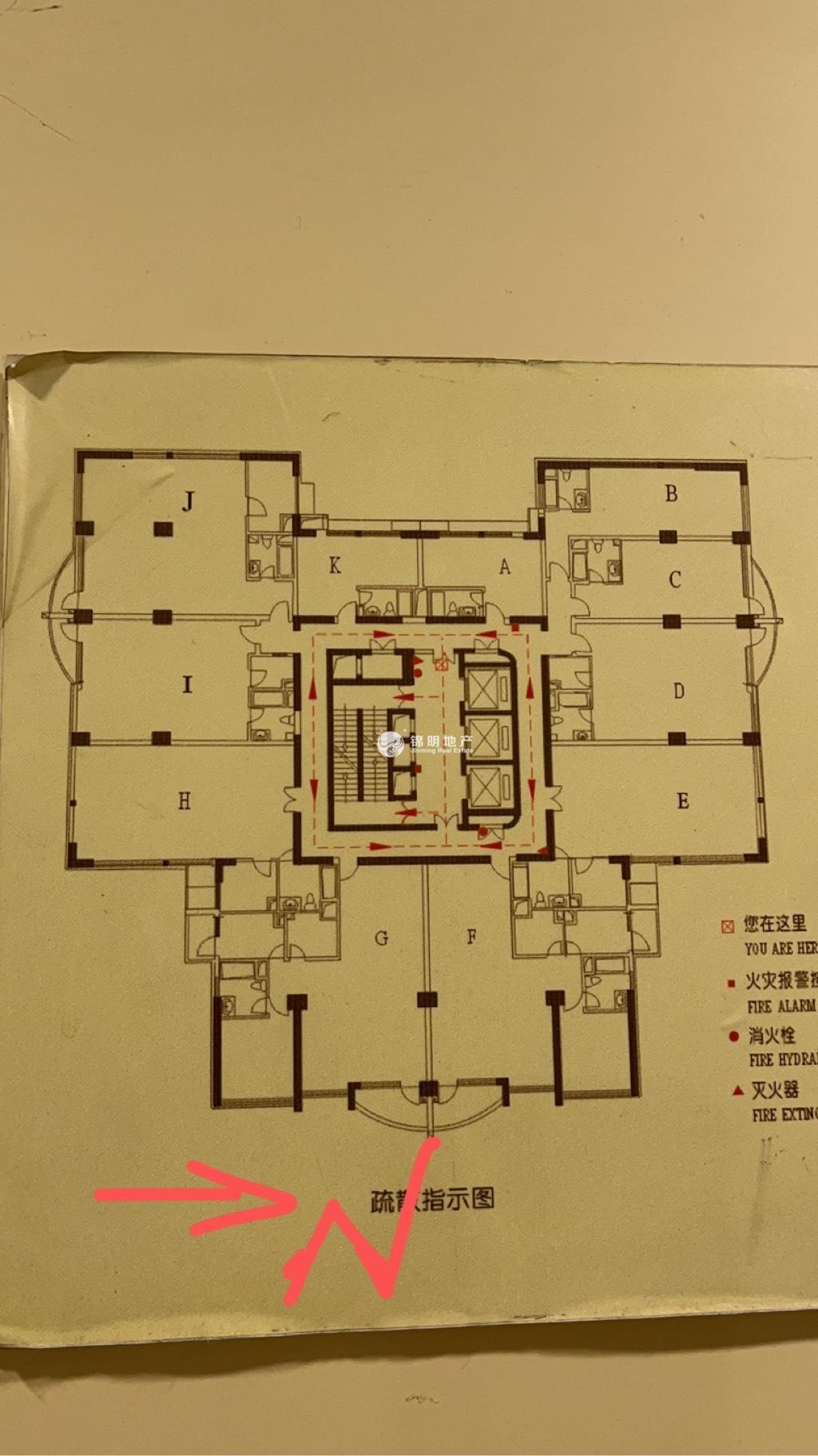 长寿路悦达国际大厦125平米写字楼出租