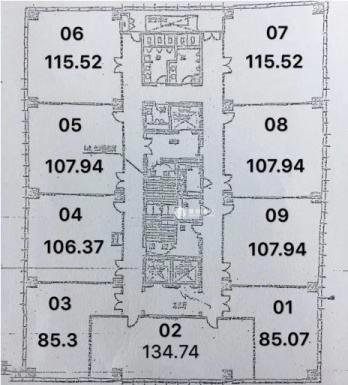 古美莲花国际广场108平米写字楼出租