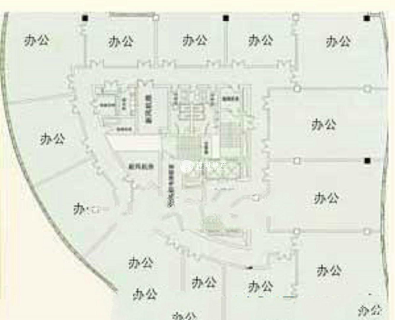 南京西路和一大厦224平米写字楼出租