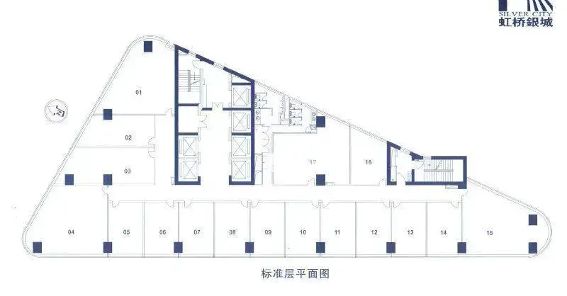 虹桥虹桥银城40平米写字楼出租