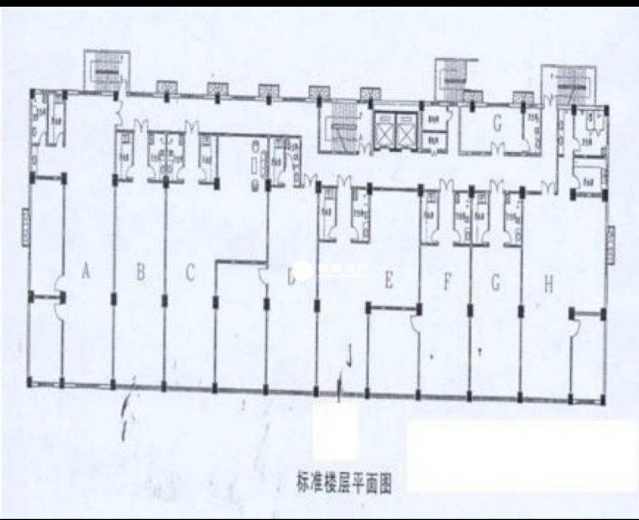 中山公园凯阳大厦130平米写字楼出租