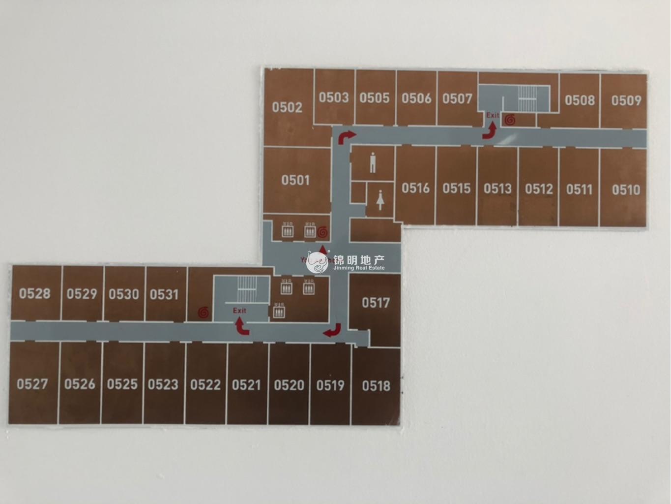 四川北路海泰时代大厦59平米写字楼出租