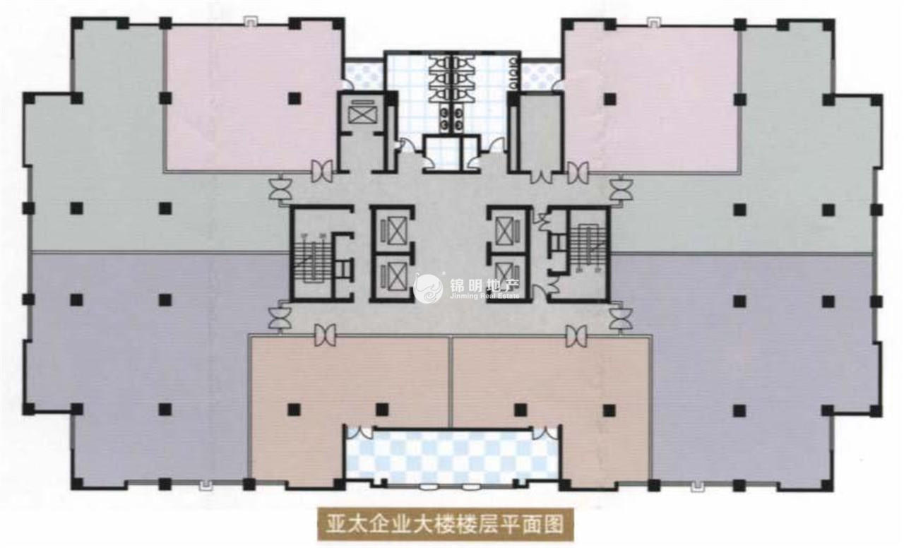 徐家汇亚太企业大楼383平米写字楼出租