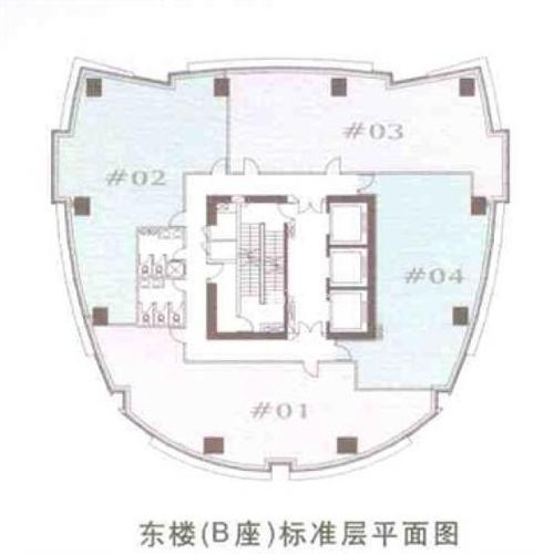 陆家嘴裕景国际大厦164平米写字楼出租