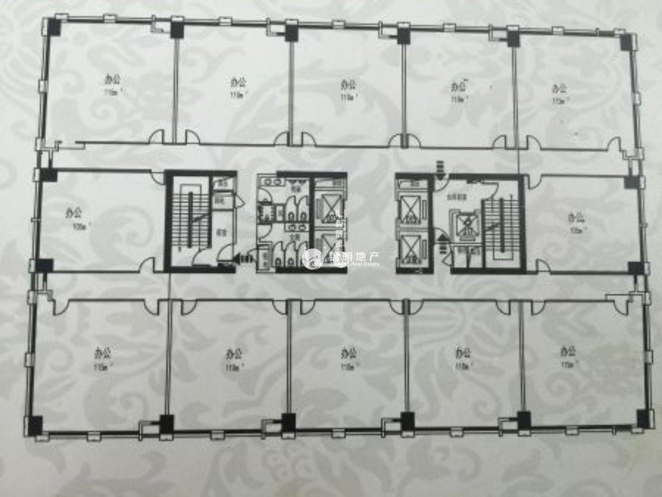 万体馆尚光徐汇中心55平米写字楼出租