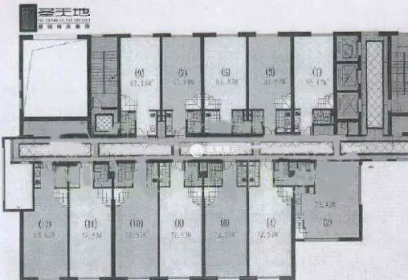 长寿路圣天地商务楼57平米写字楼出租