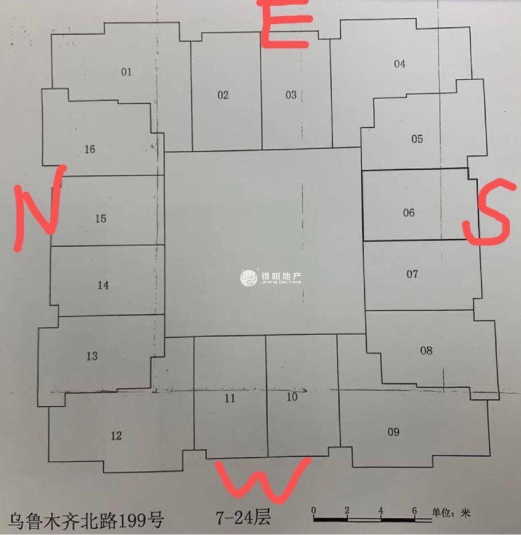 静安寺世纪时空大厦45平米写字楼出租