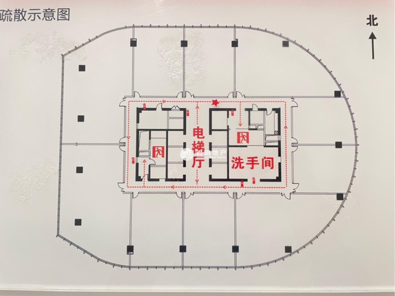 东外滩滨江国际广场148平米写字楼出租