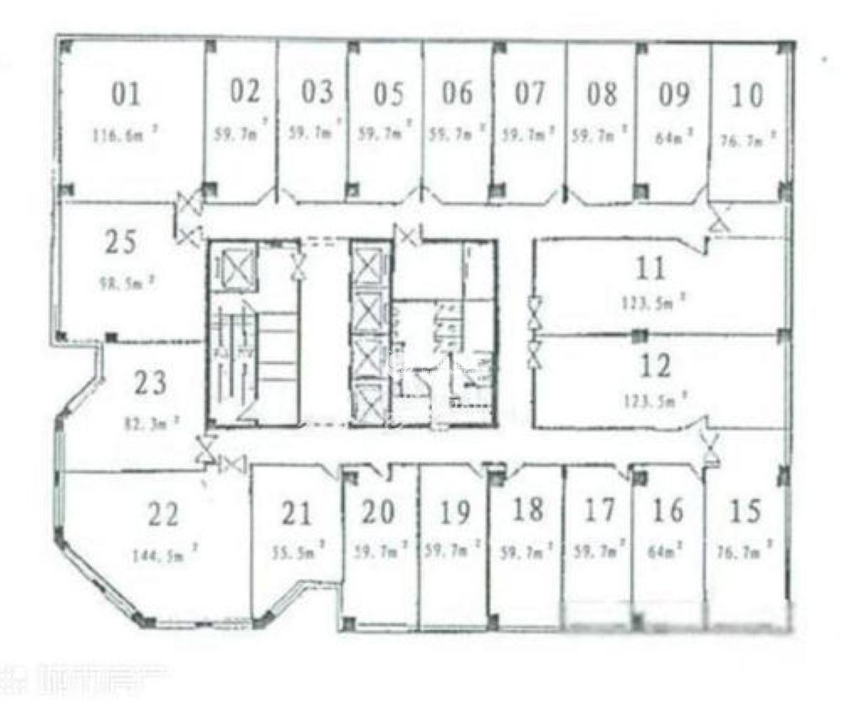 陆家嘴斯米克大厦190平米写字楼出租