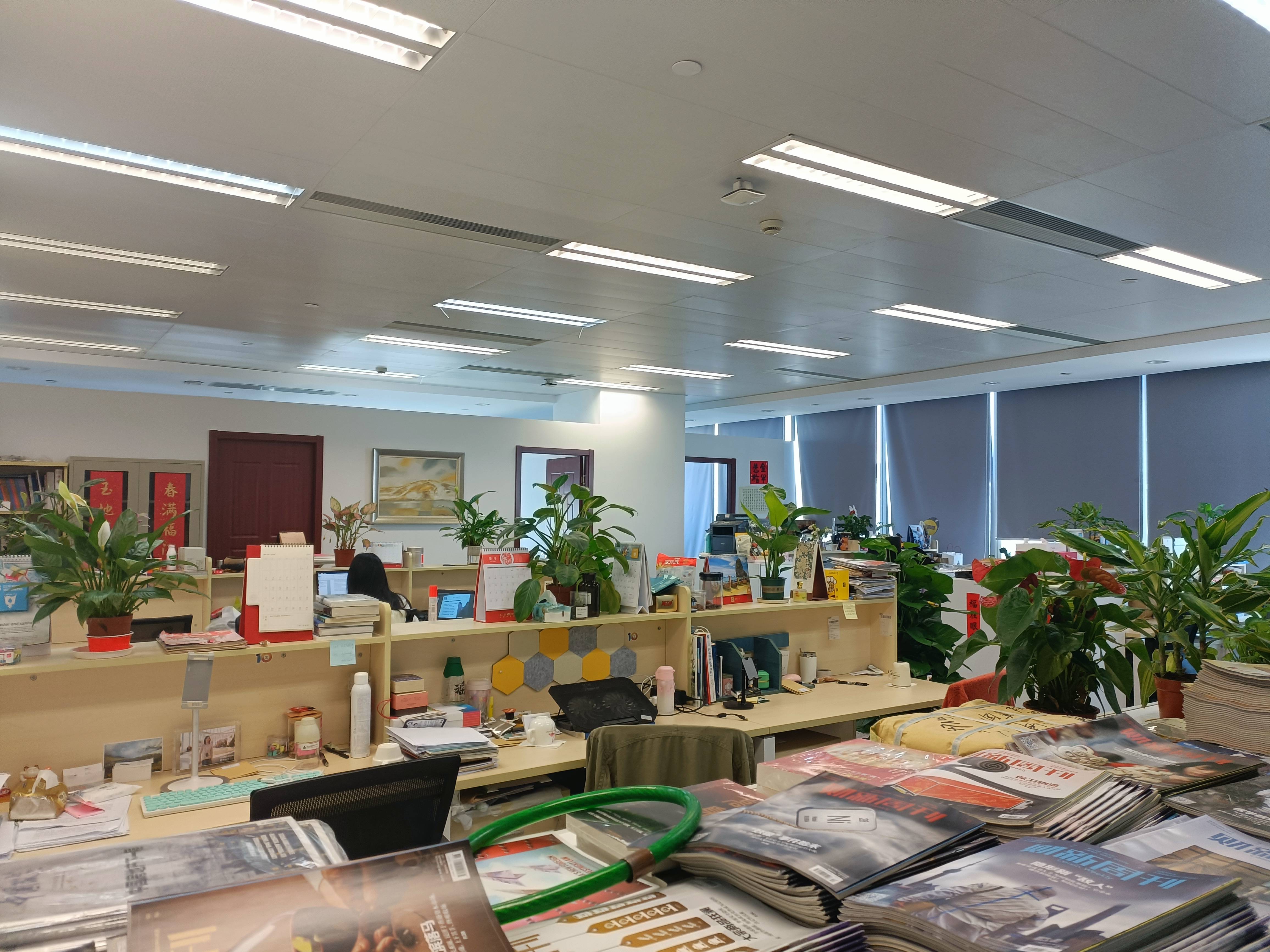 龙华上海绿地中心一期270平米写字楼出租