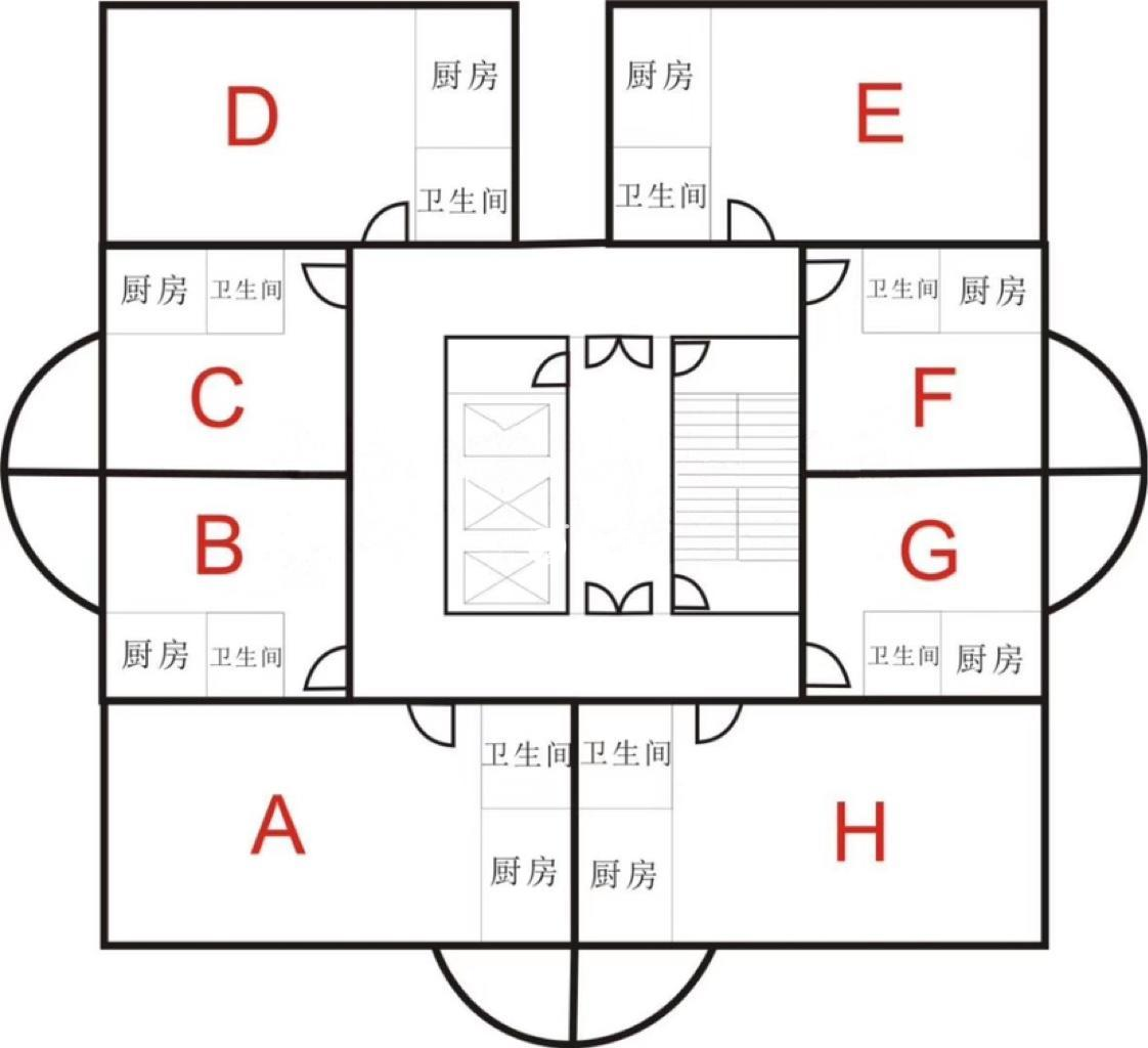 田林环线广场67平米写字楼出租