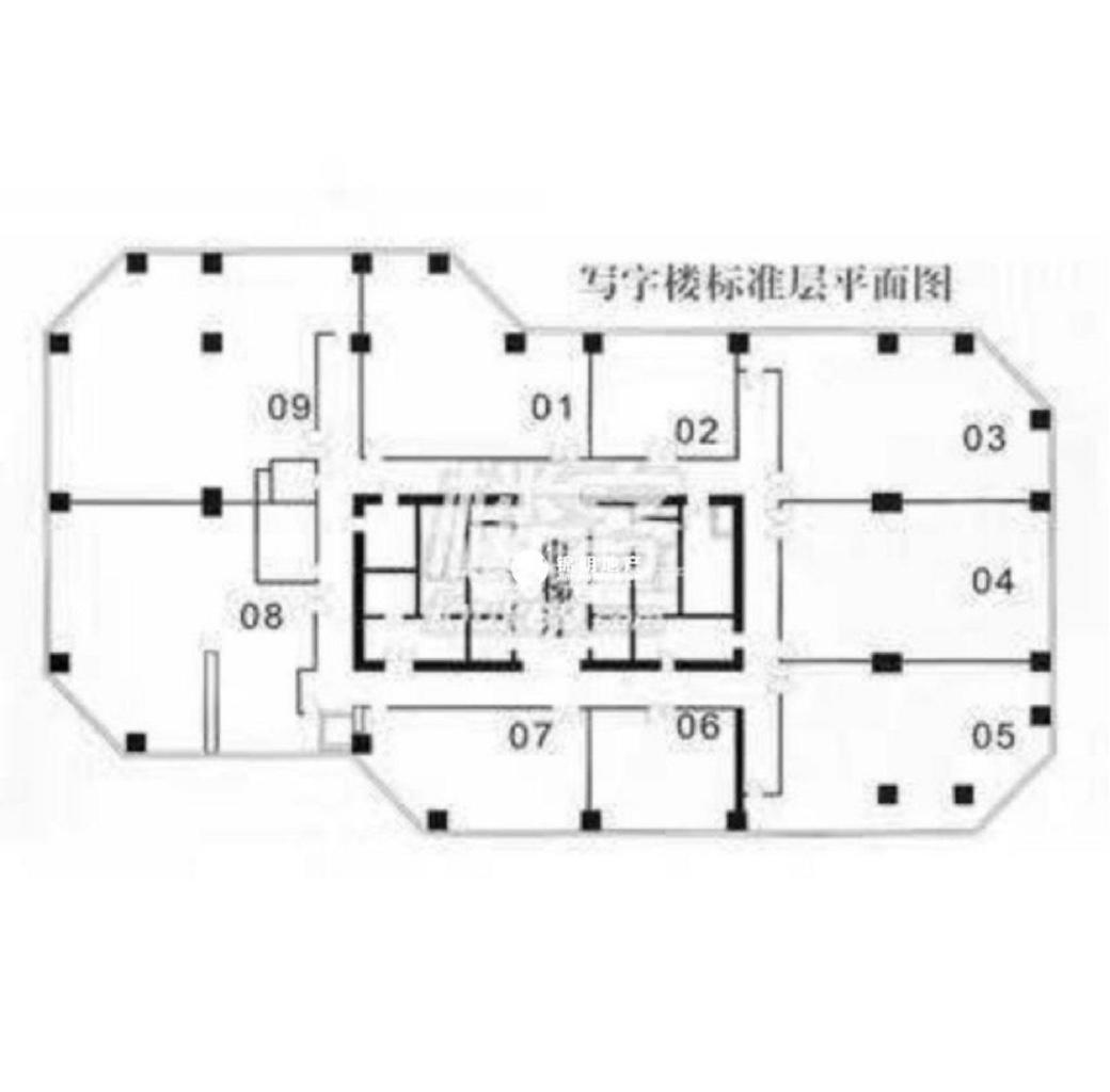 徐家汇飞雕国际大厦175平米写字楼出租