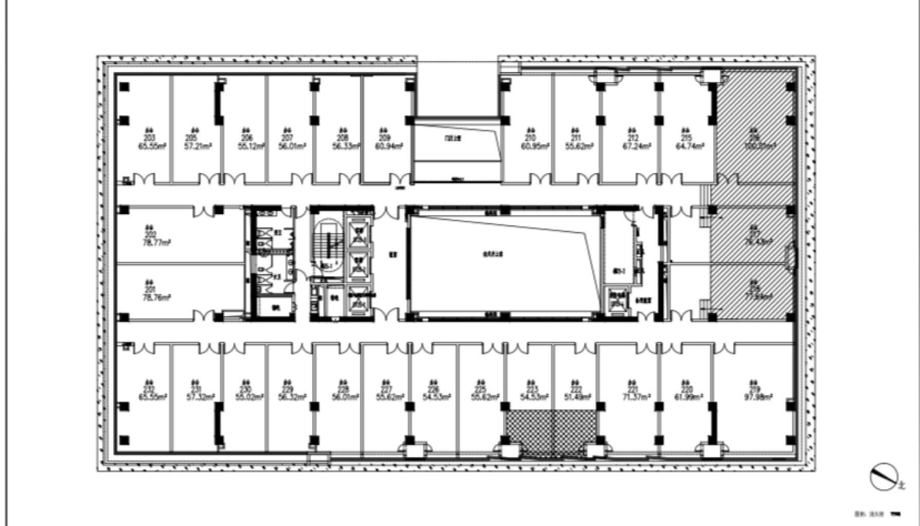 七宝万科七宝国际57平米写字楼出租