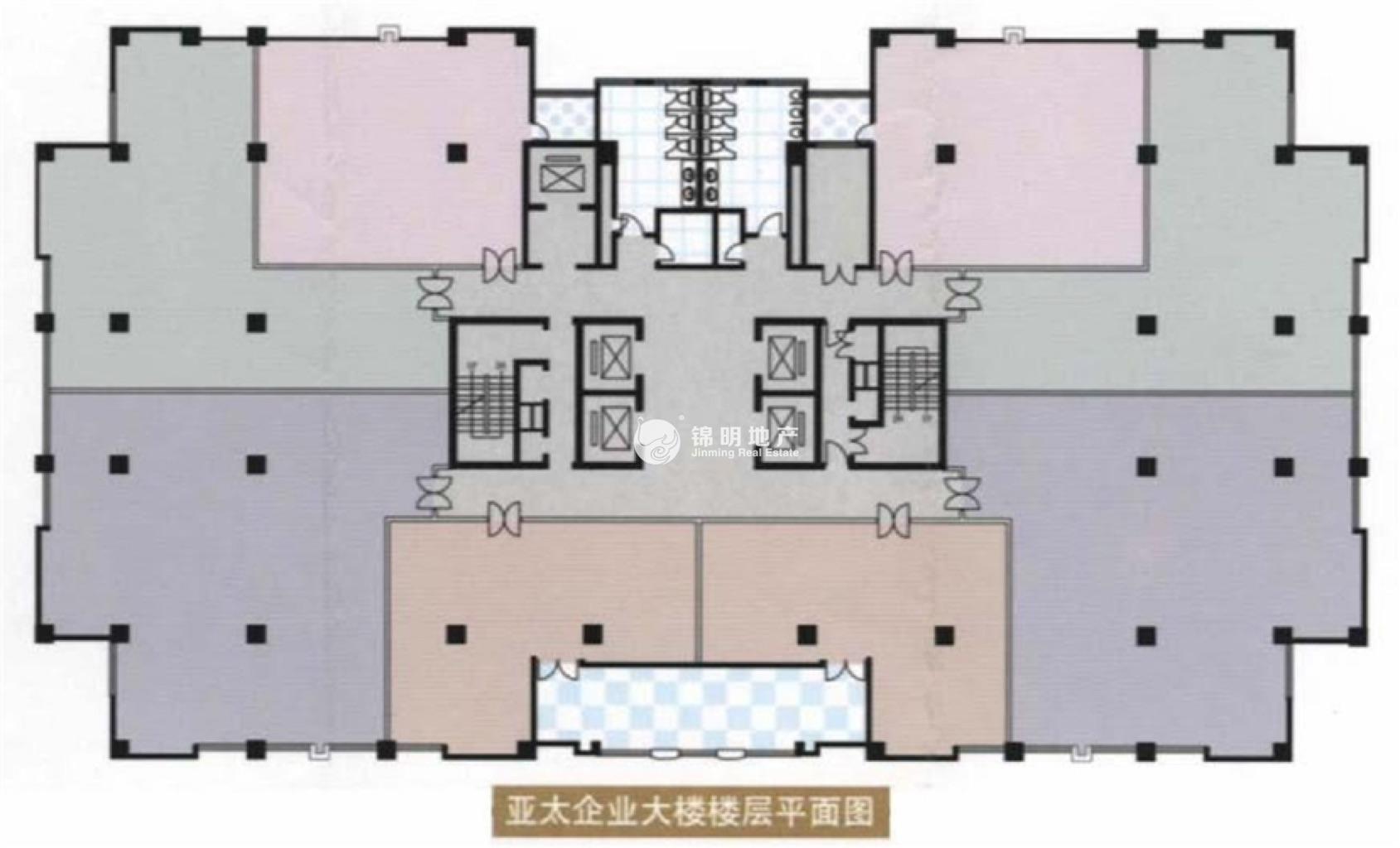 徐家汇亚太企业大楼383平米写字楼出租