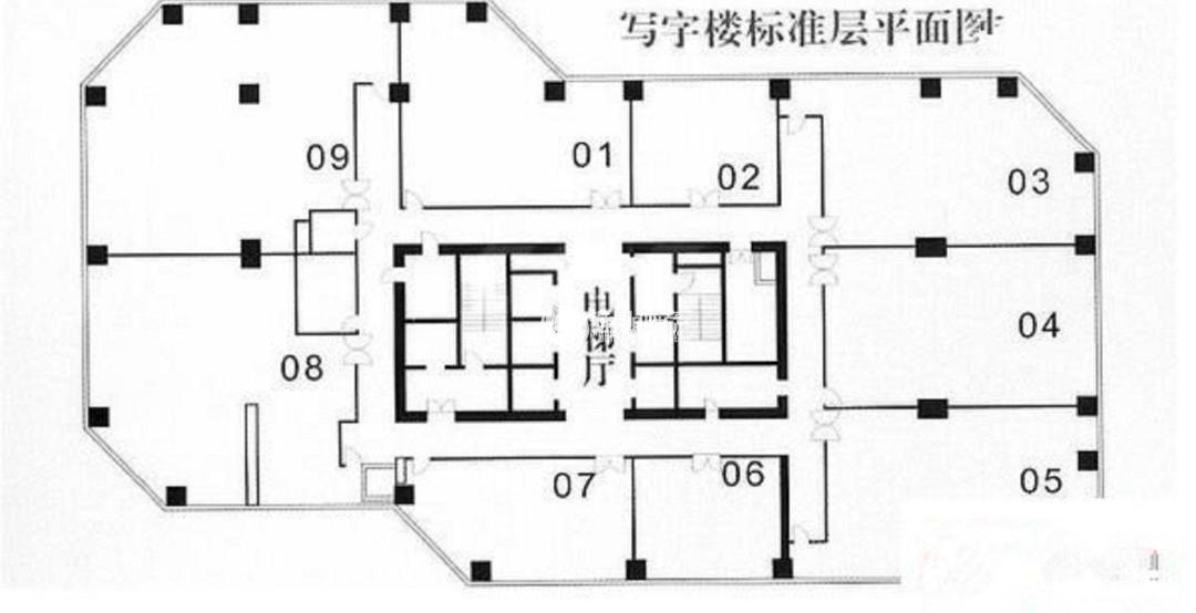 徐家汇飞雕国际大厦168平米写字楼出租