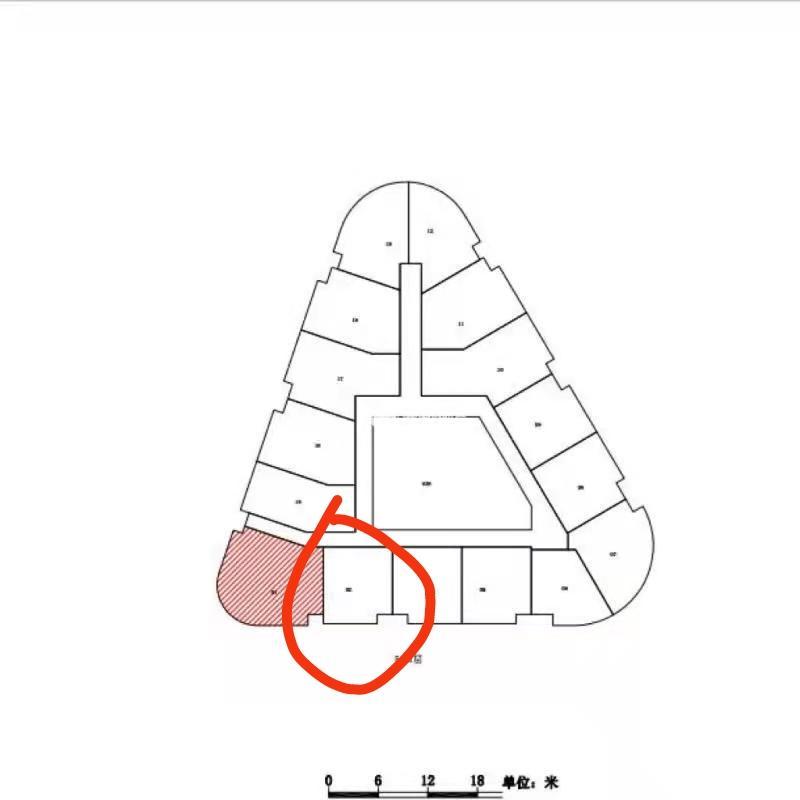 不夜城苏河1号125平米写字楼出租