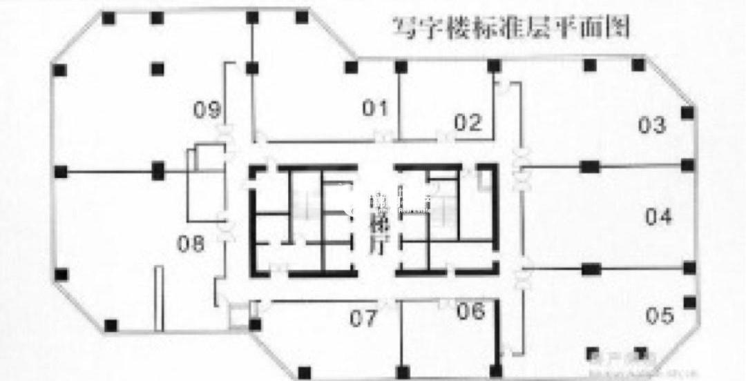 徐家汇飞雕国际大厦78平米写字楼出租