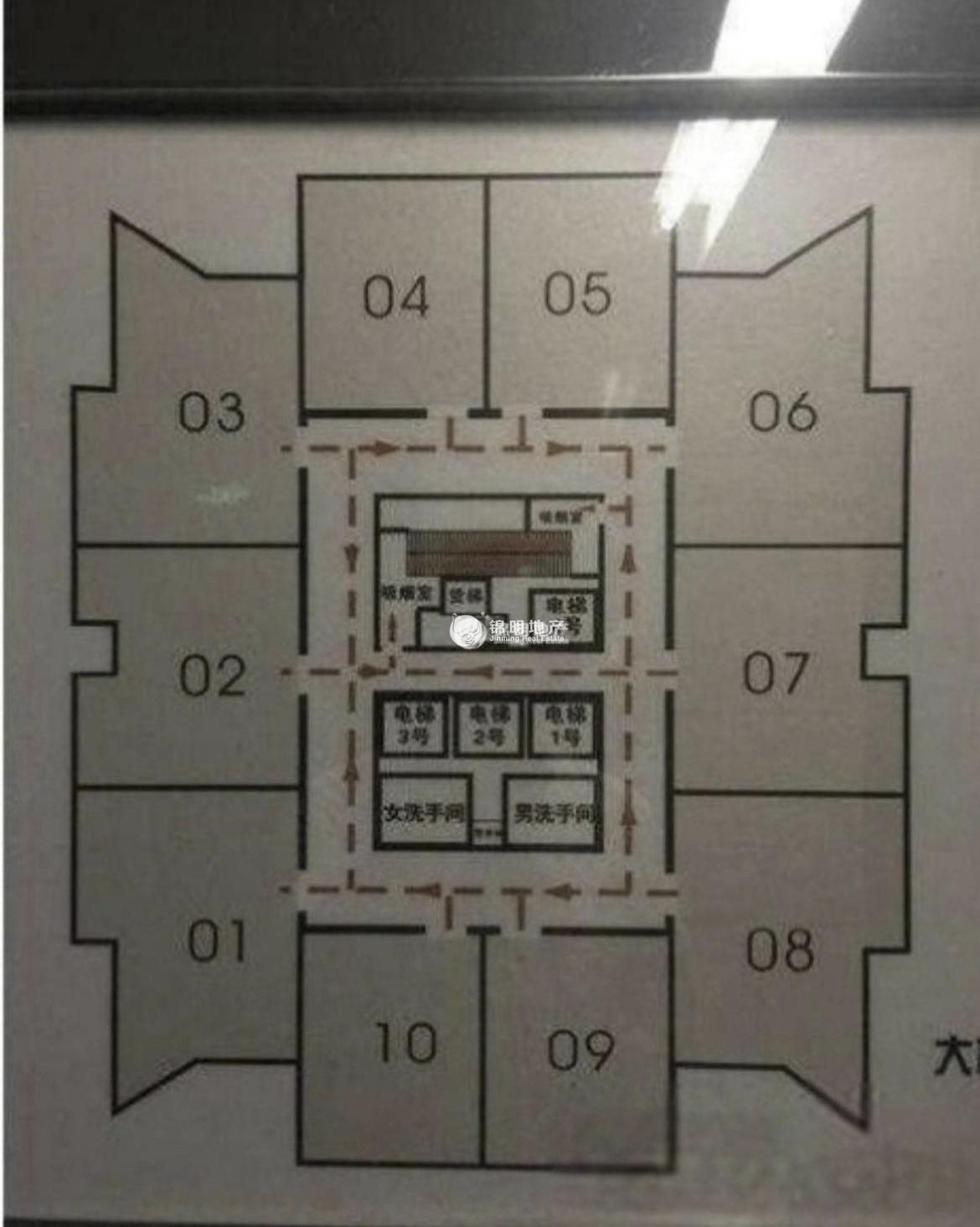 陆家嘴胜康廖氏大厦85平米写字楼出租