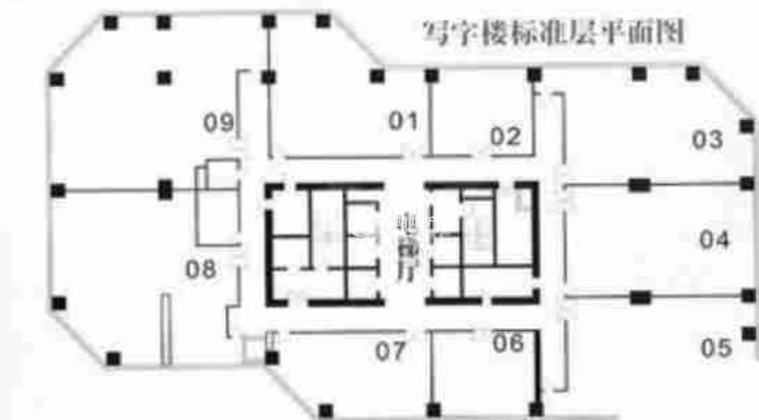 徐家汇飞雕国际大厦238平米写字楼出租