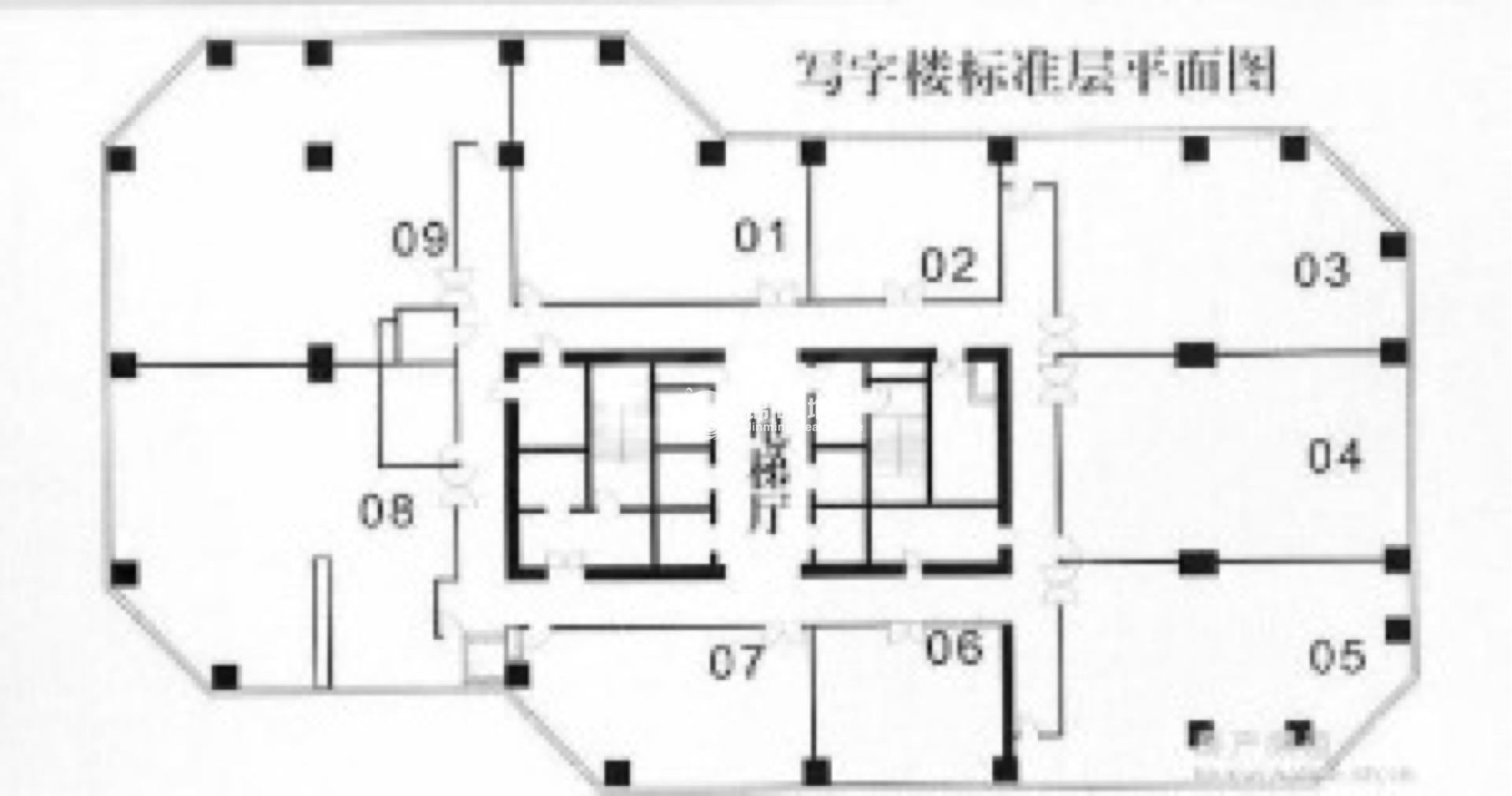 徐家汇飞雕国际大厦175平米写字楼出租