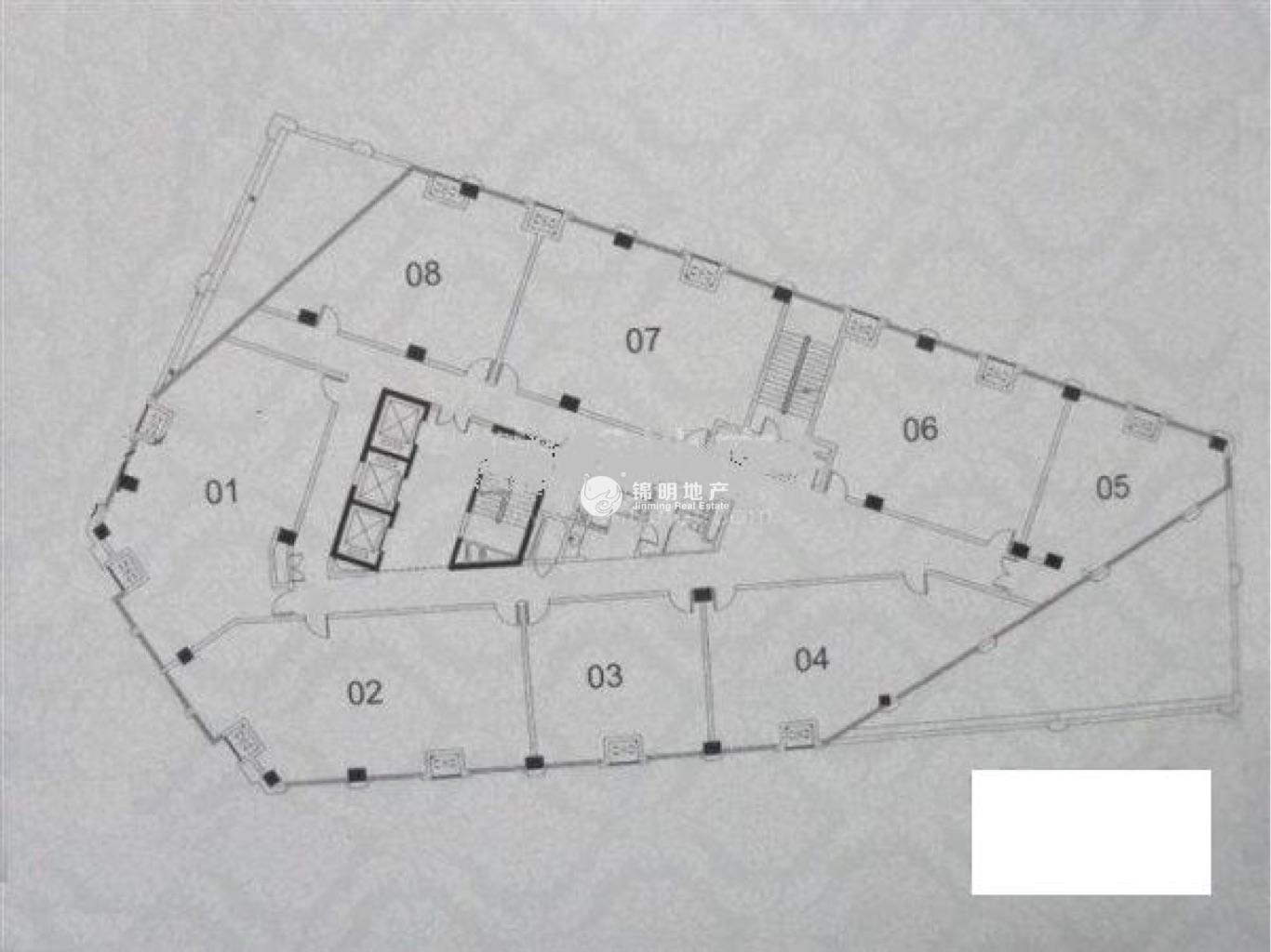 四川北路海伦国际大厦52平米写字楼出租