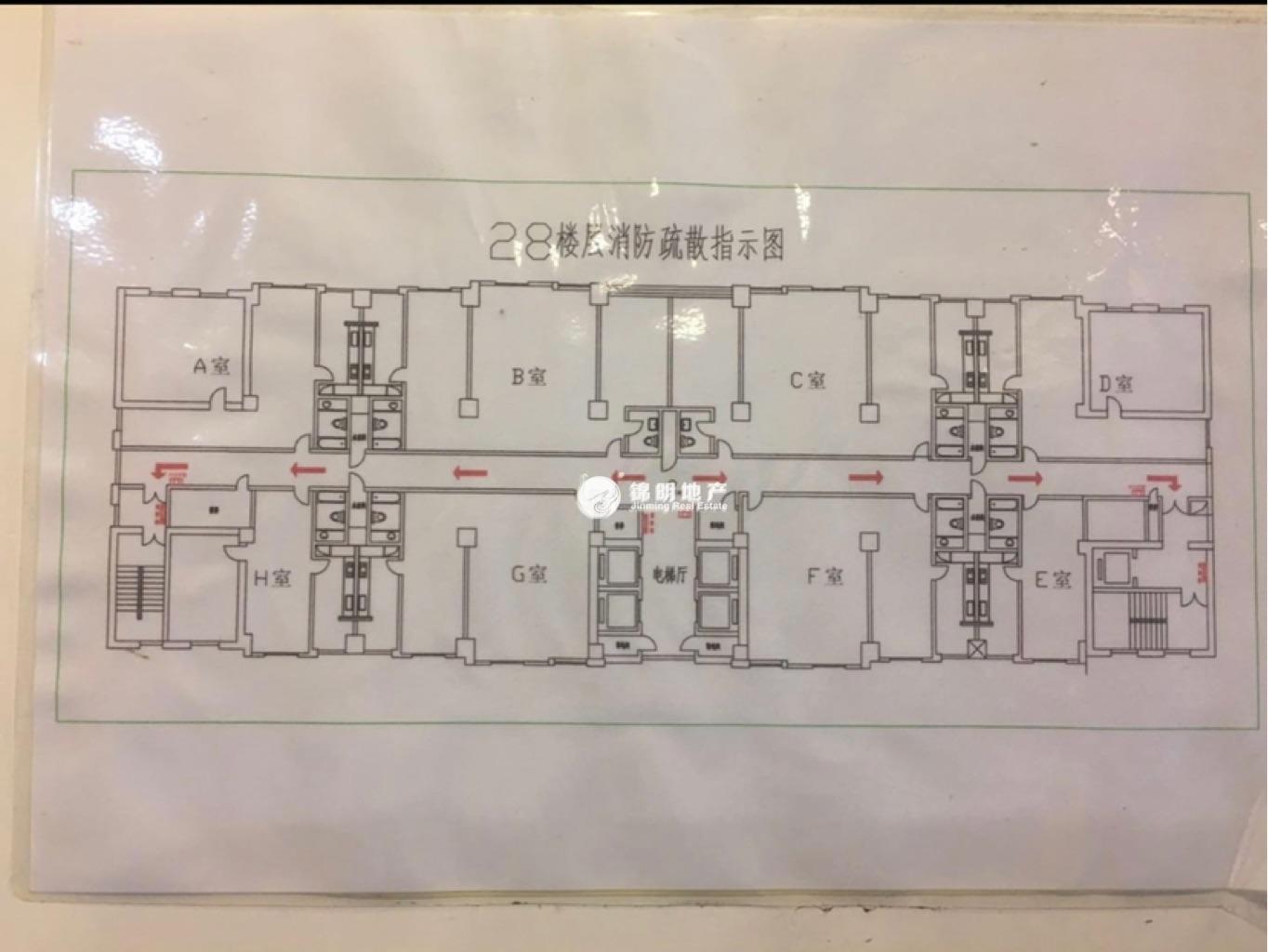 徐家汇汇银广场160平米写字楼出租