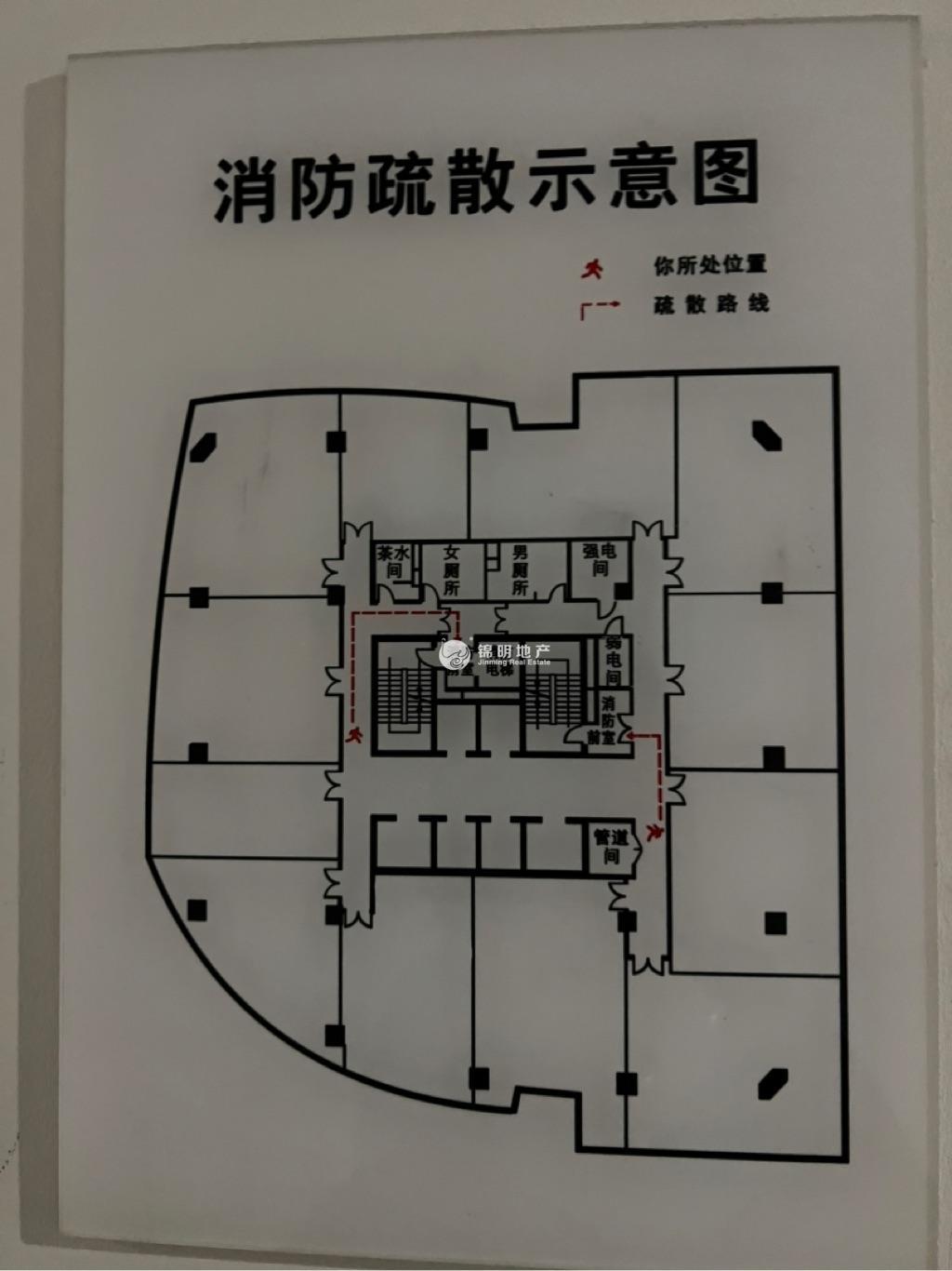 中山公园绿地商务大厦74平米写字楼出租