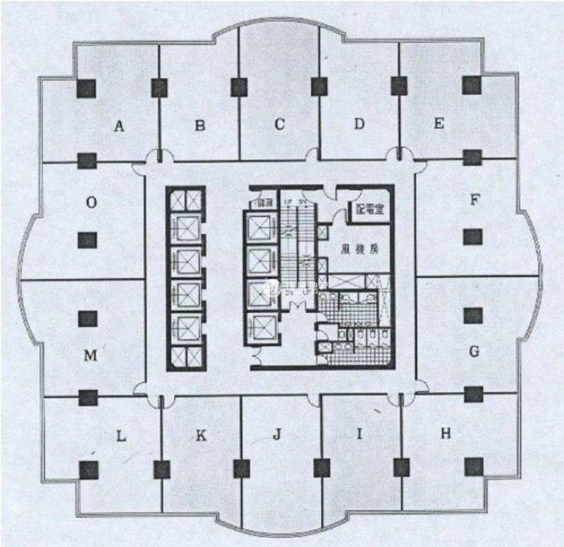 潍坊汤臣金融大厦128平米写字楼出租