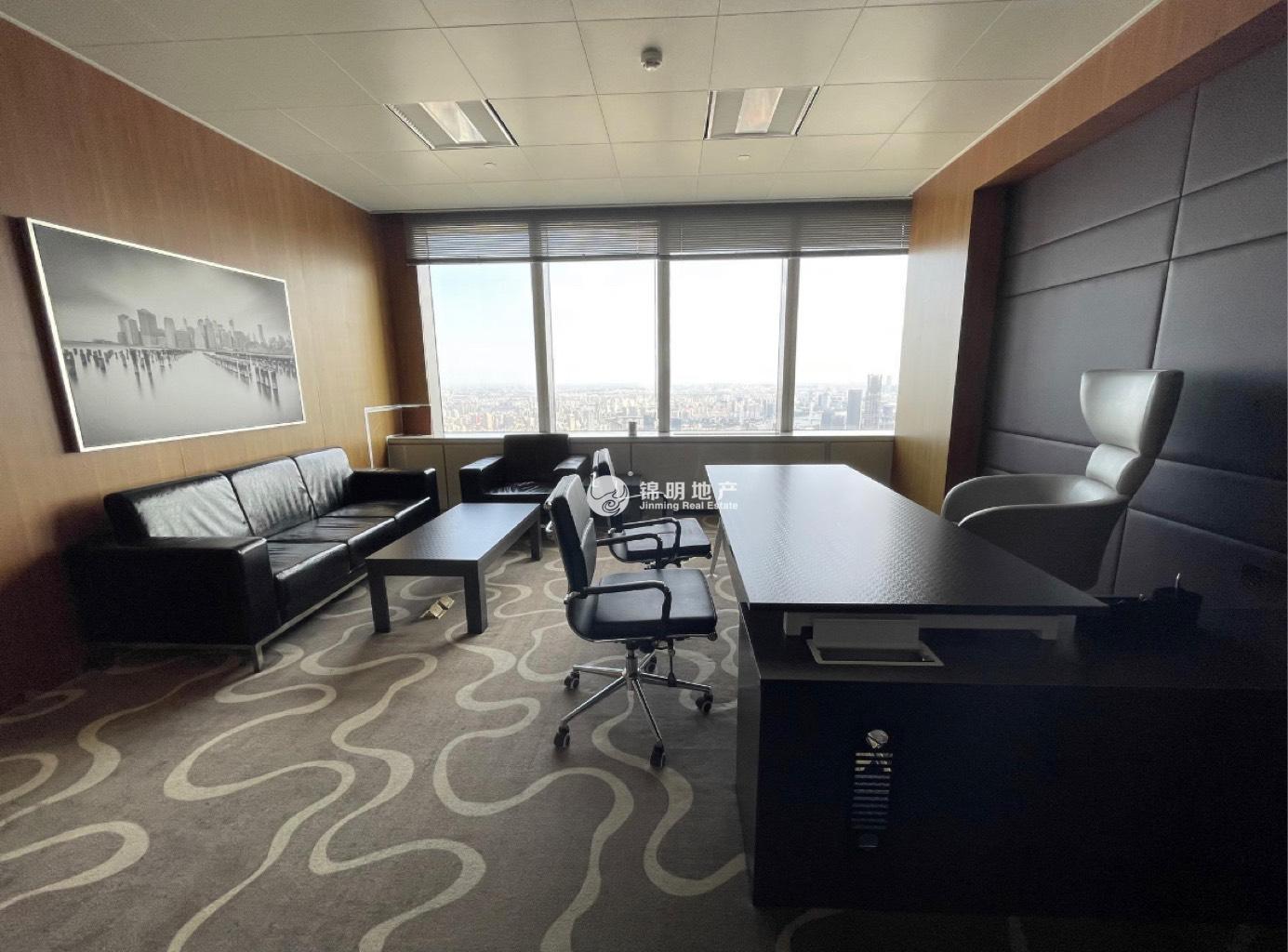 陆家嘴上海环球金融中心650平米写字楼出租