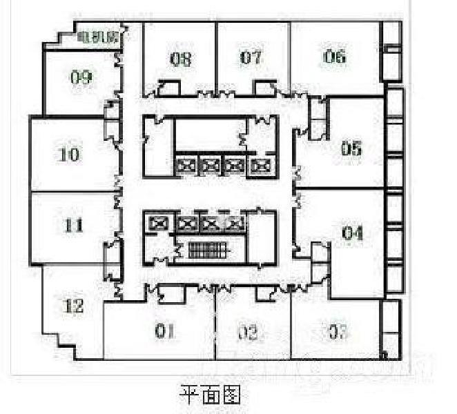 陆家嘴华融大厦169平米写字楼出租