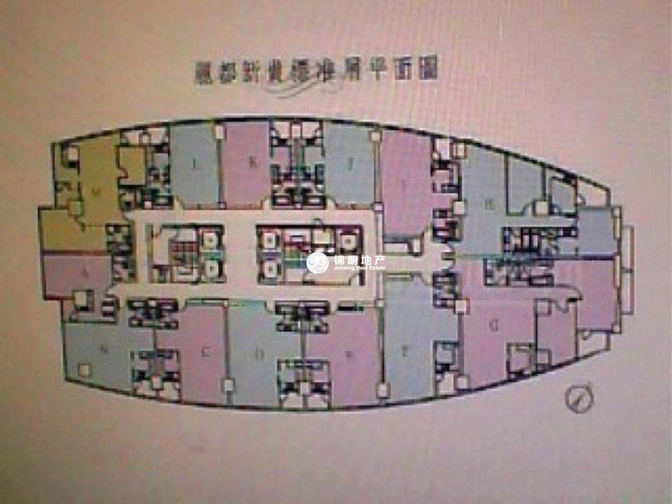 南京西路丽都新贵83平米写字楼出租