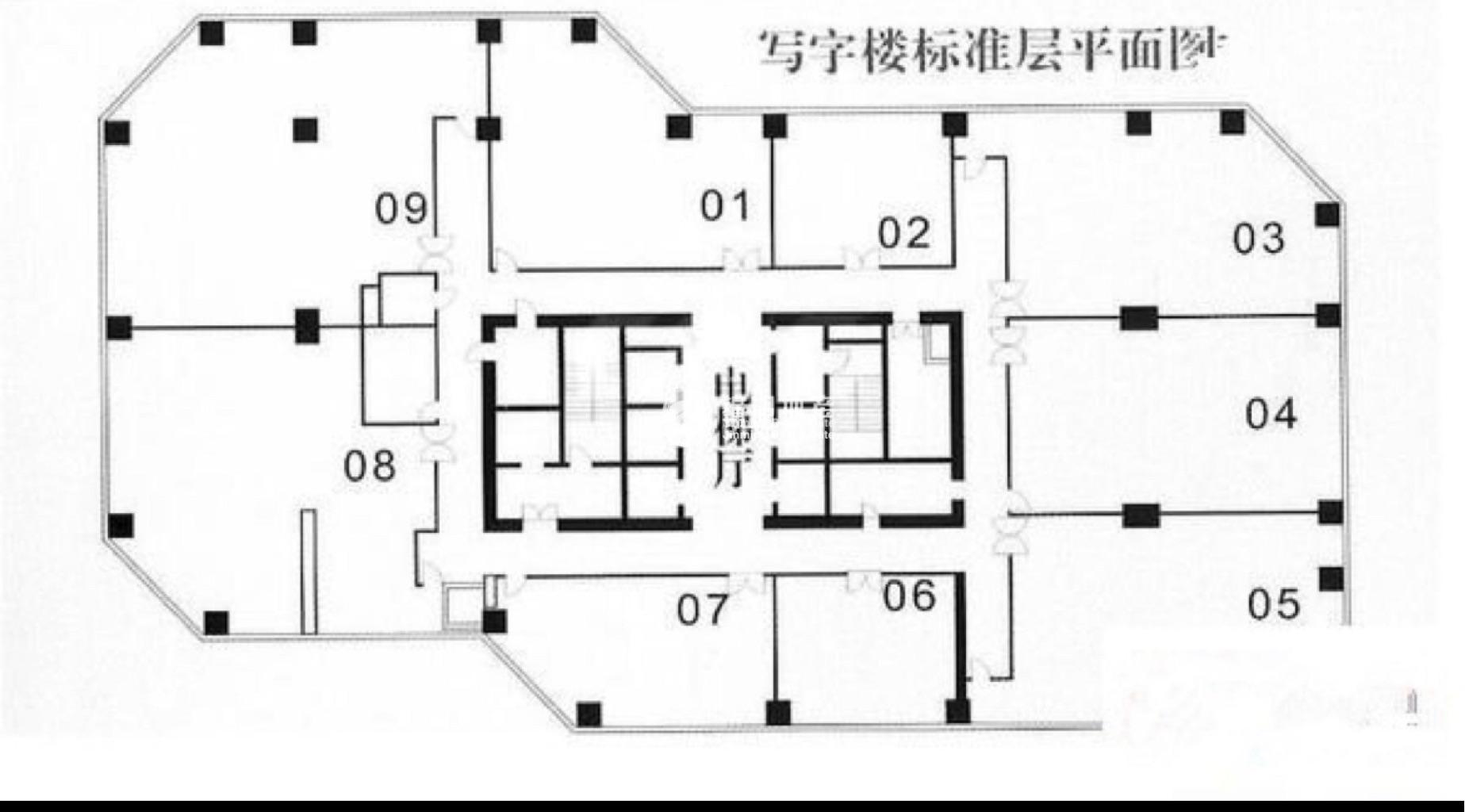 徐家汇飞雕国际大厦150平米写字楼出租