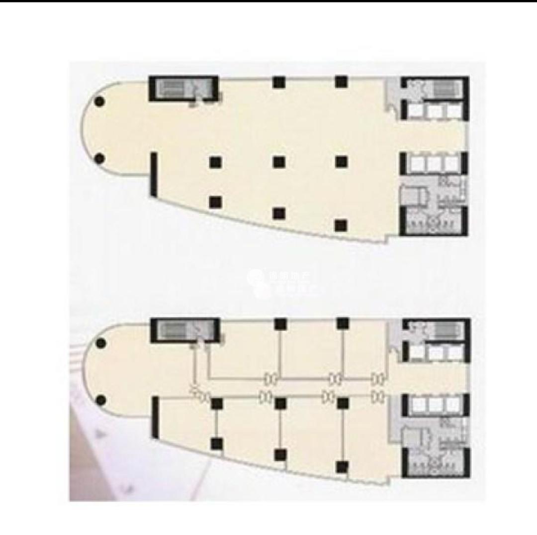 镇宁路太平洋企业中心163平米写字楼出租