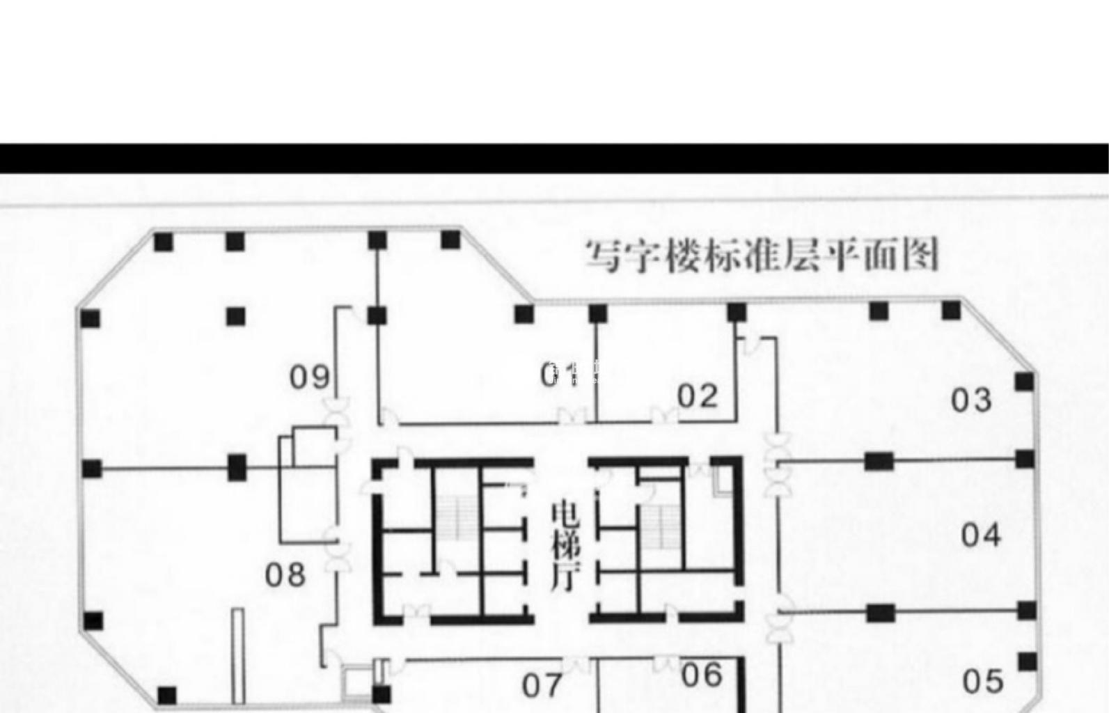 徐家汇飞雕国际大厦106平米写字楼出租