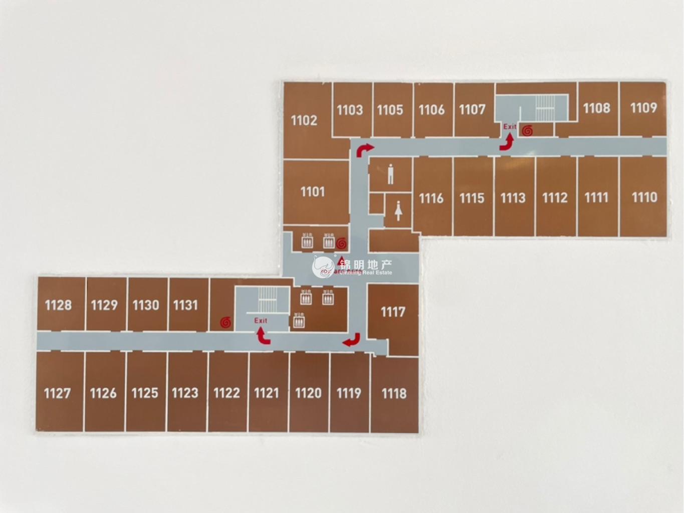 四川北路海泰时代大厦114平米写字楼出租