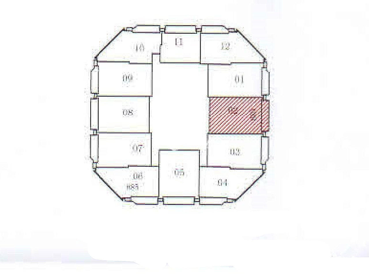 淮海中路淮海中华大厦100平米写字楼出租