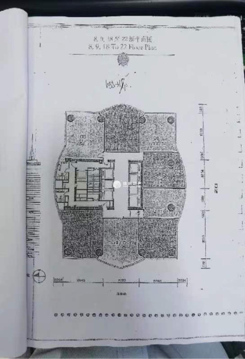 人民广场峻岭广场154平米写字楼出租