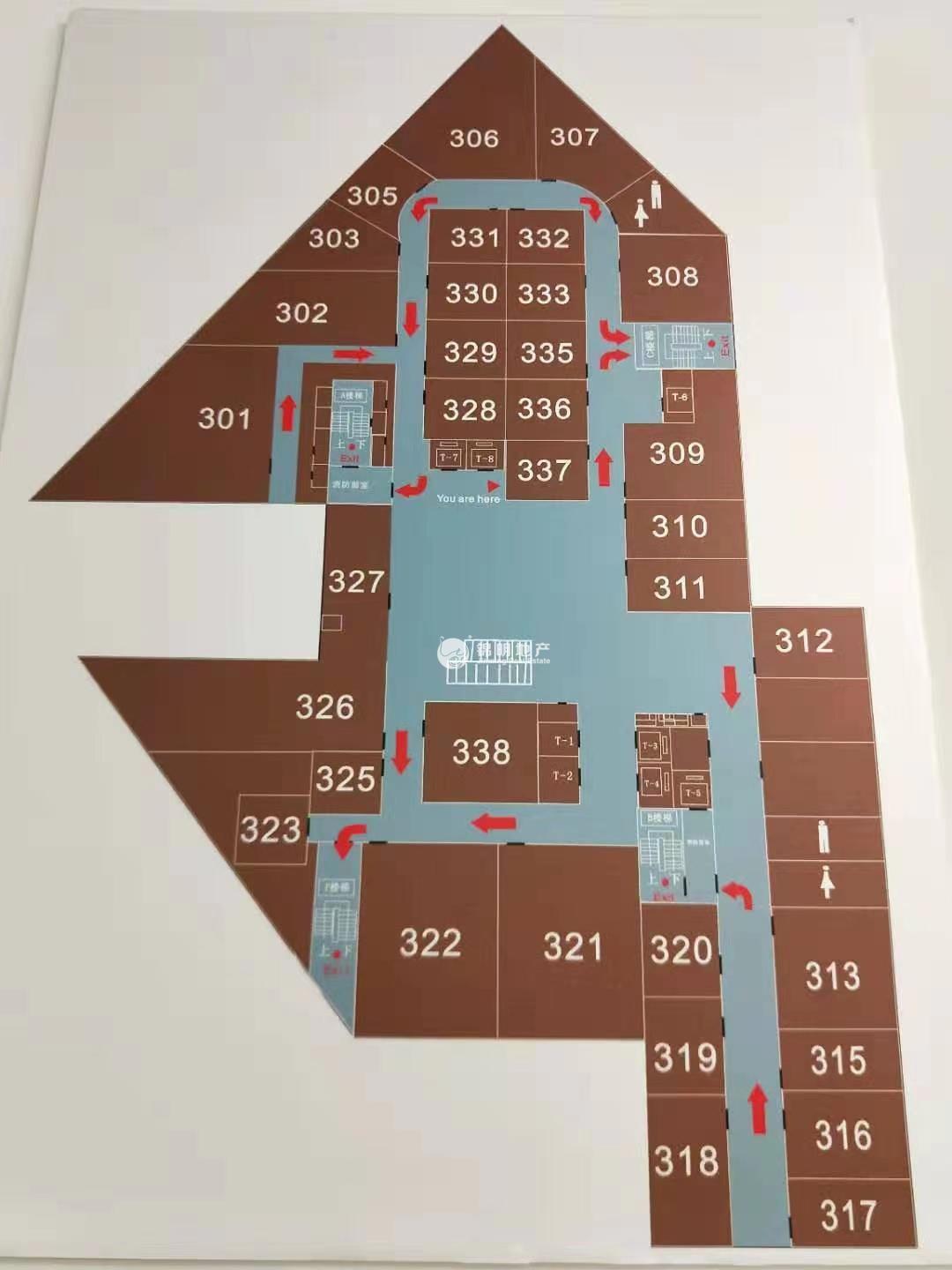 四川北路海泰时代大厦90平米写字楼出租